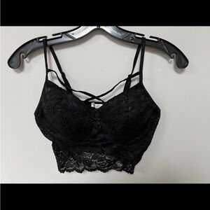 Bozzolo Black Lace Bralette
